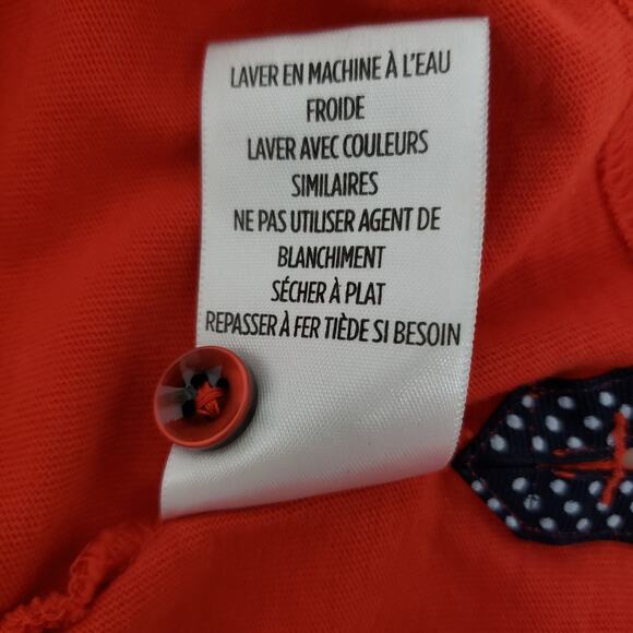 ROBERT GRAHAM Lucifer Polo Men XL Classic Fit Red Skull Embroidery Short Sleeve - Picture 13 of 13